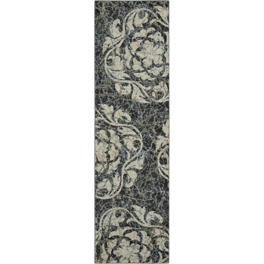 Maxell MAE10 Ivory/Charcoal Rugs #color_ivory/charcoal