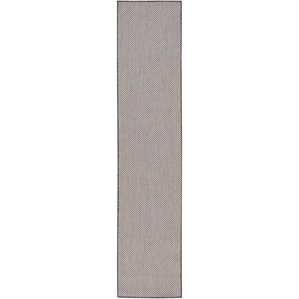 Courtyard COU01 Ivory/Charcoal Rug #color_ivory/charcoal