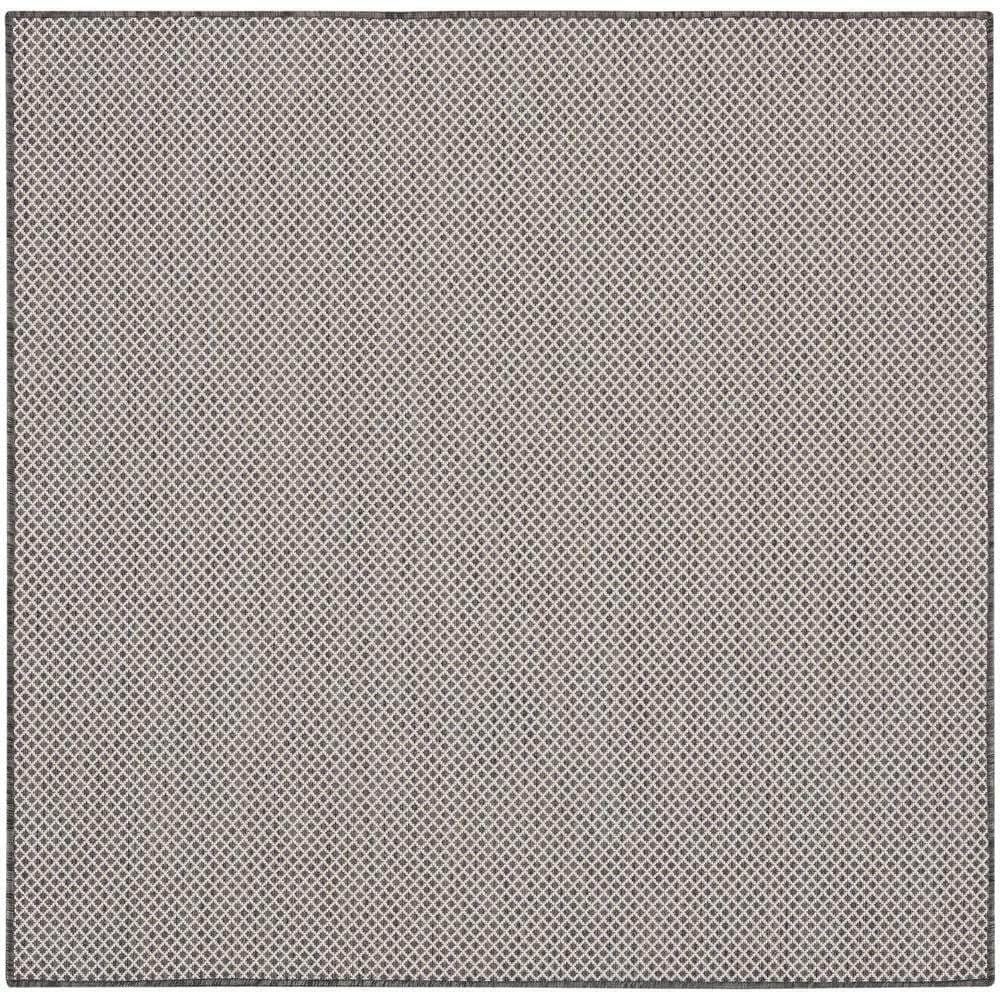 Courtyard COU01 Ivory/Charcoal Rug #color_ivory/charcoal