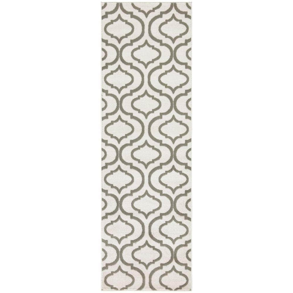 Jubilant JUB19 Ivory Green Rug #color_ivory green