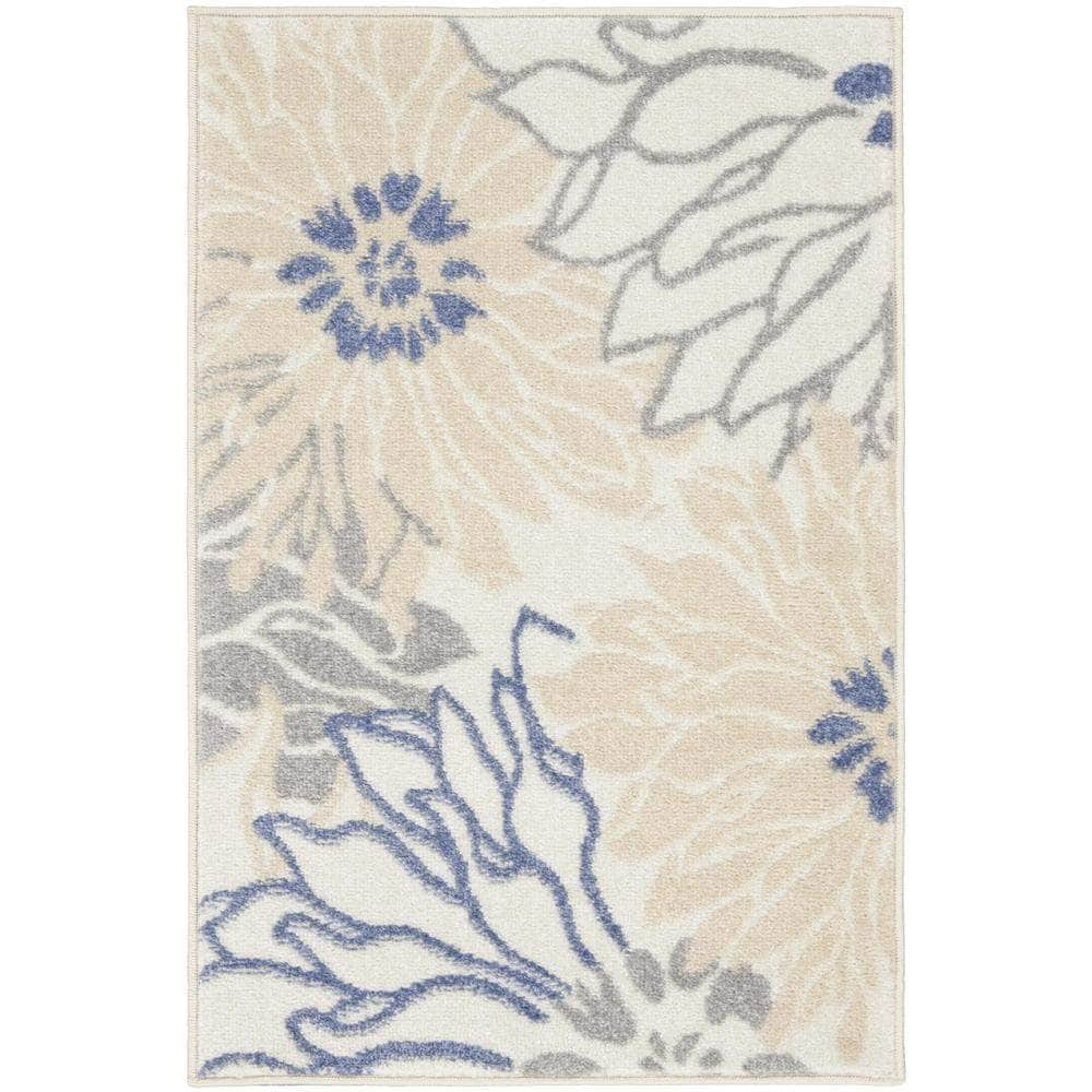 Passion PSN17 Ivory Grey Blue Rugs #color_ivory grey blue