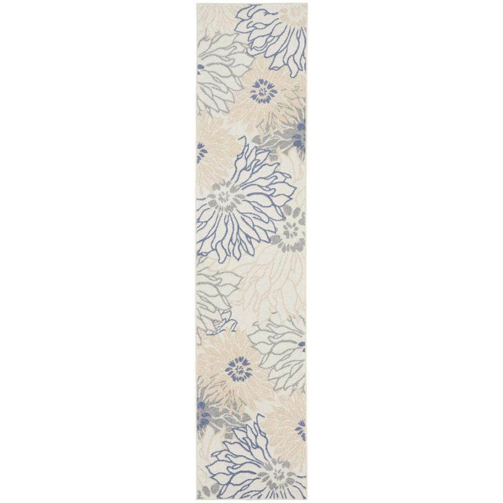 Passion PSN17 Ivory Grey Blue Rugs #color_ivory grey blue