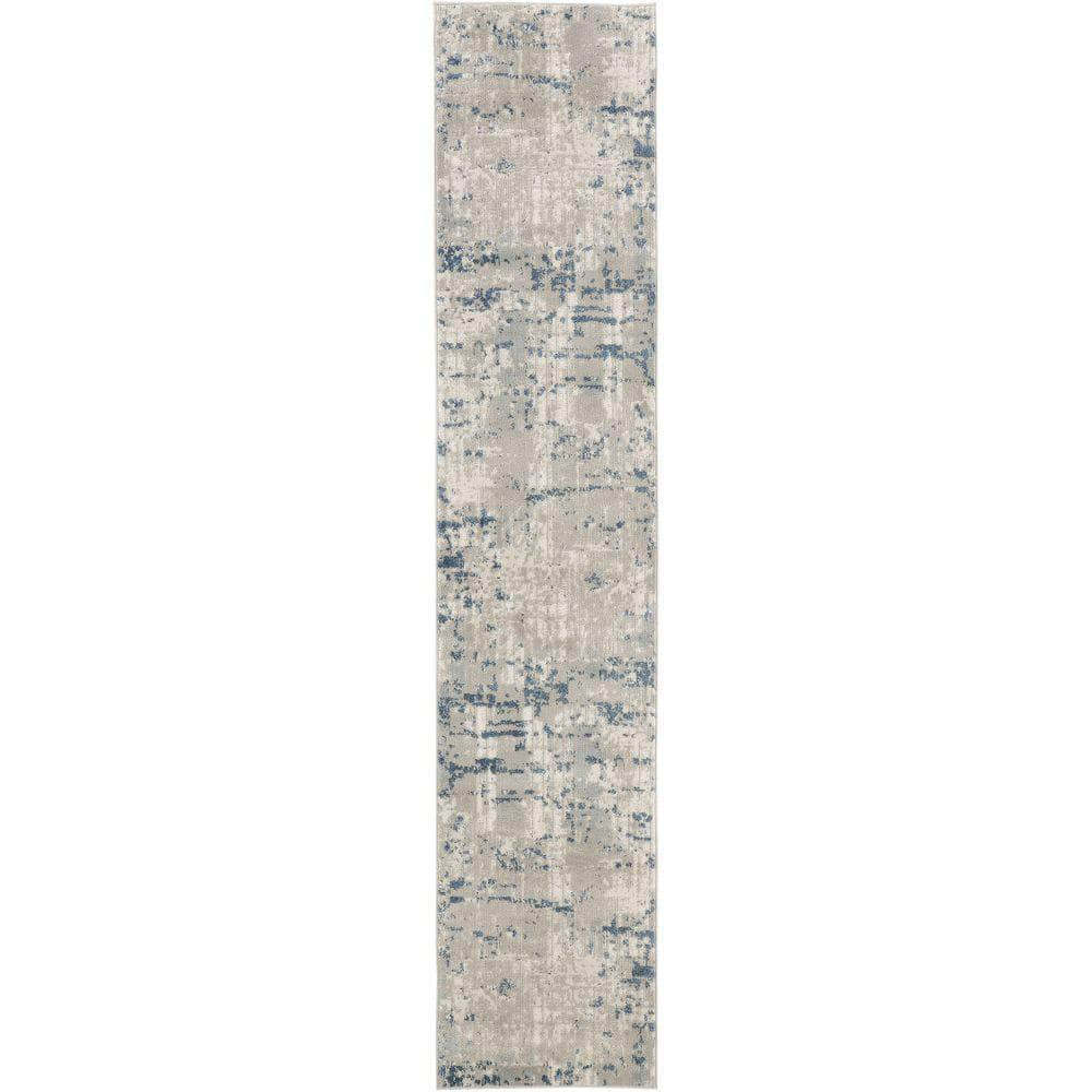 Concerto CNC01 Ivory Grey Blue Rug #color_ivory grey blue