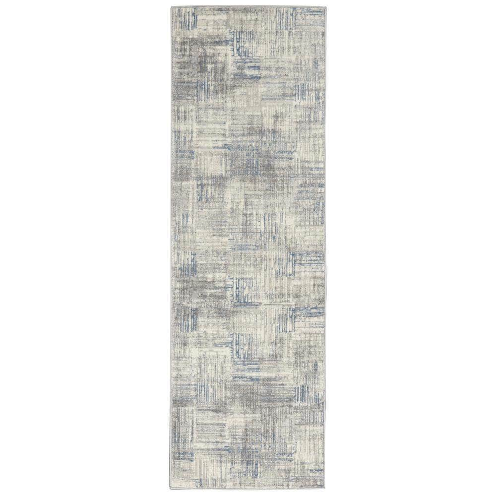 Solace SLA03 Ivory/Grey/Blue Rugs #color_ivory/grey/blue