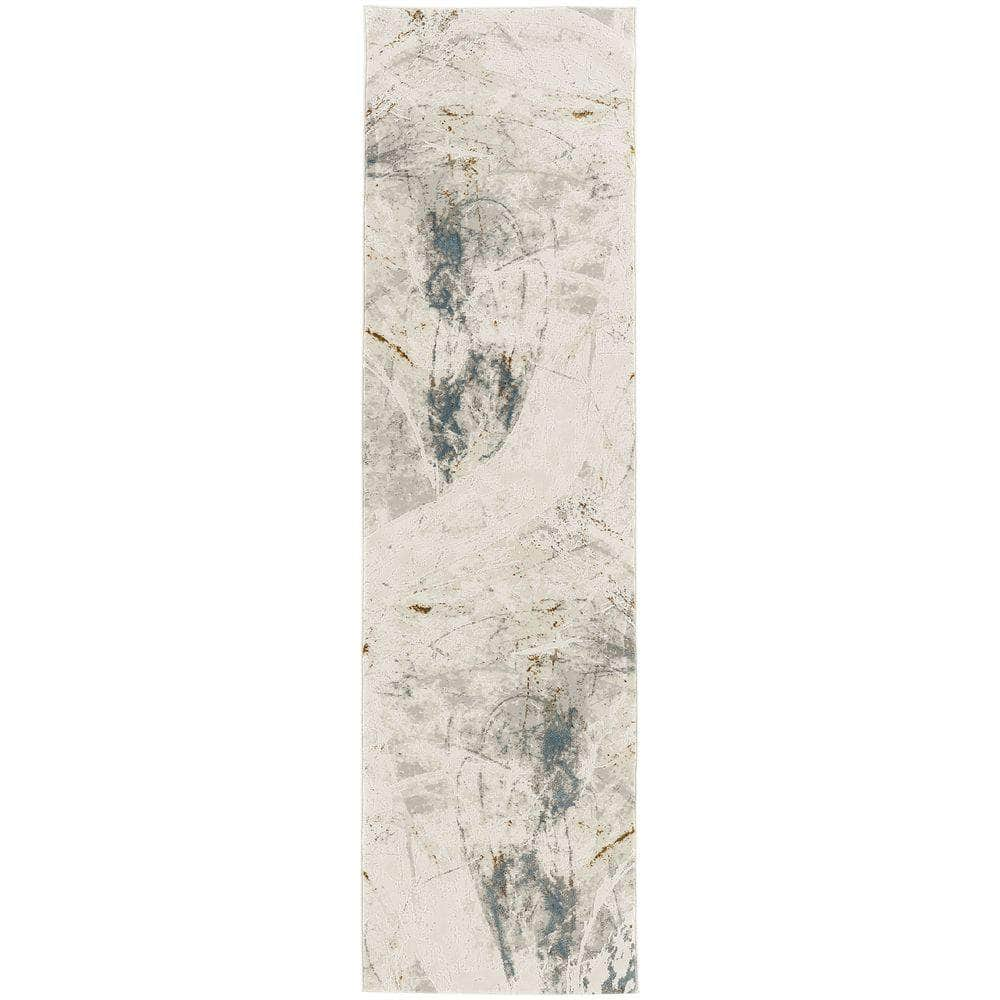 Desire DSR04 Ivory Grey Blue Rug #color_ivory grey blue