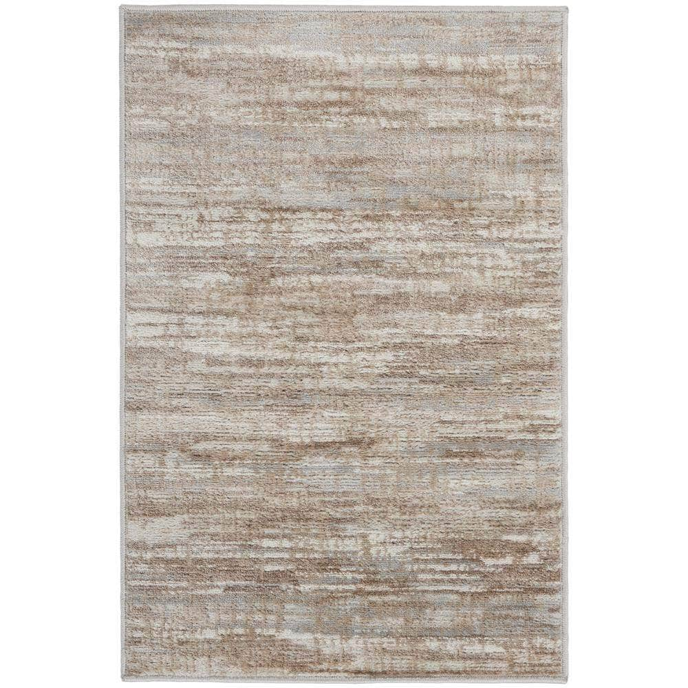 Elation ETN01 Ivory Grey Rugs #color_ivory grey