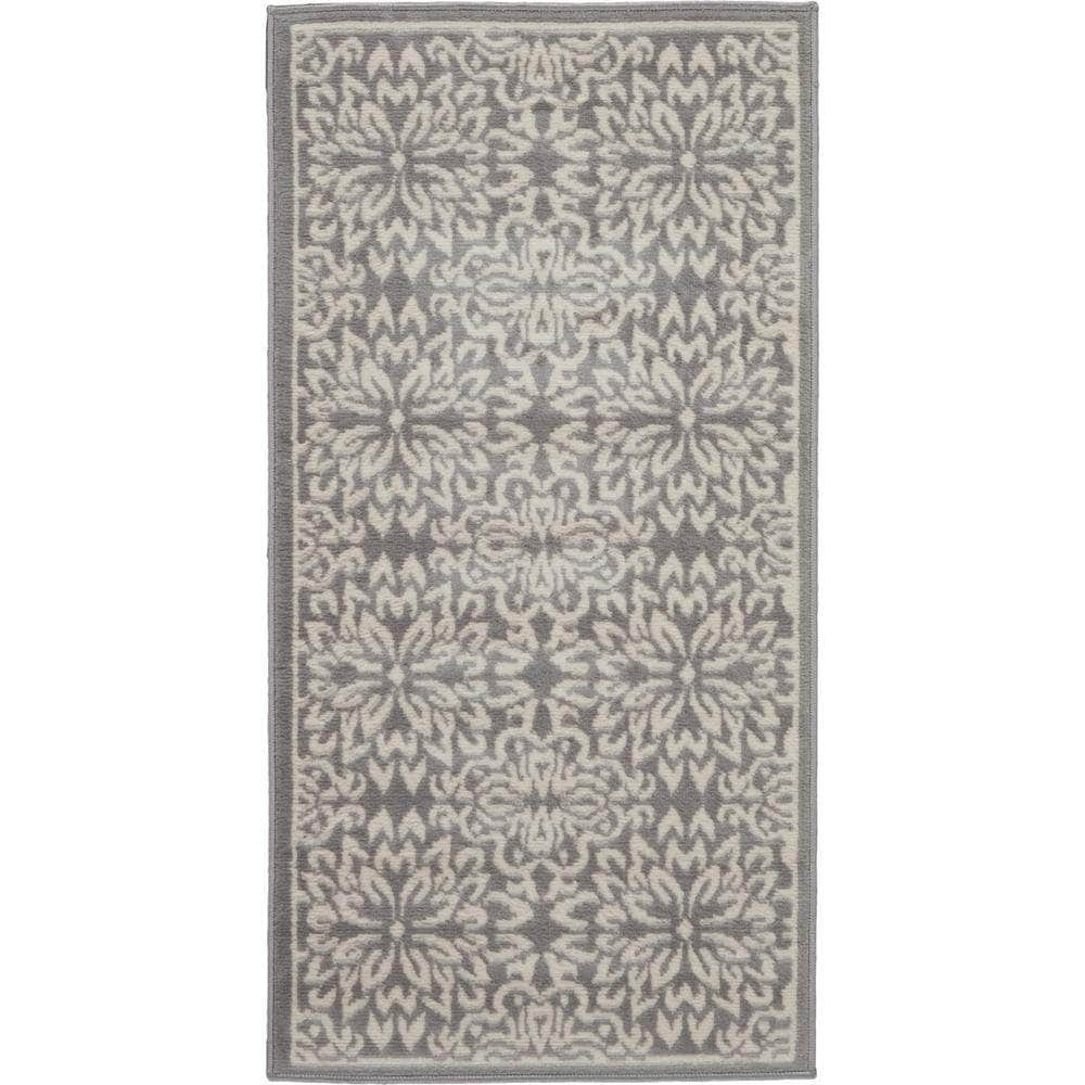 Jubilant JUB06 Ivory/Grey Rugs #color_ivory/grey