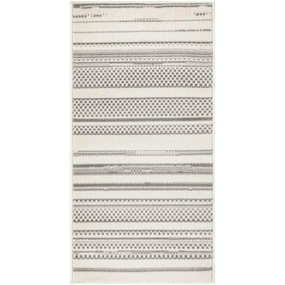 Grafix GRF41 Ivory Grey Rug #color_ivory grey