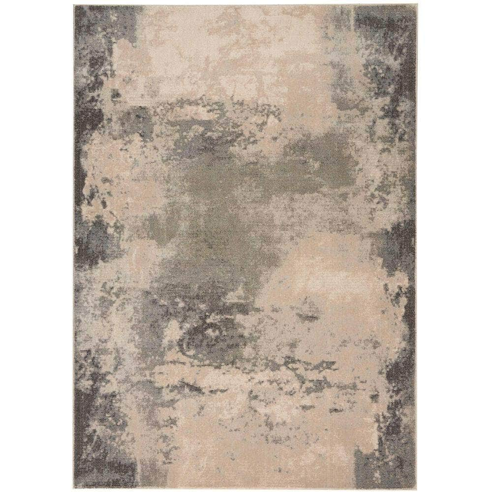 Maxell MAE13 Ivory/Grey Rugs #color_ivory/grey