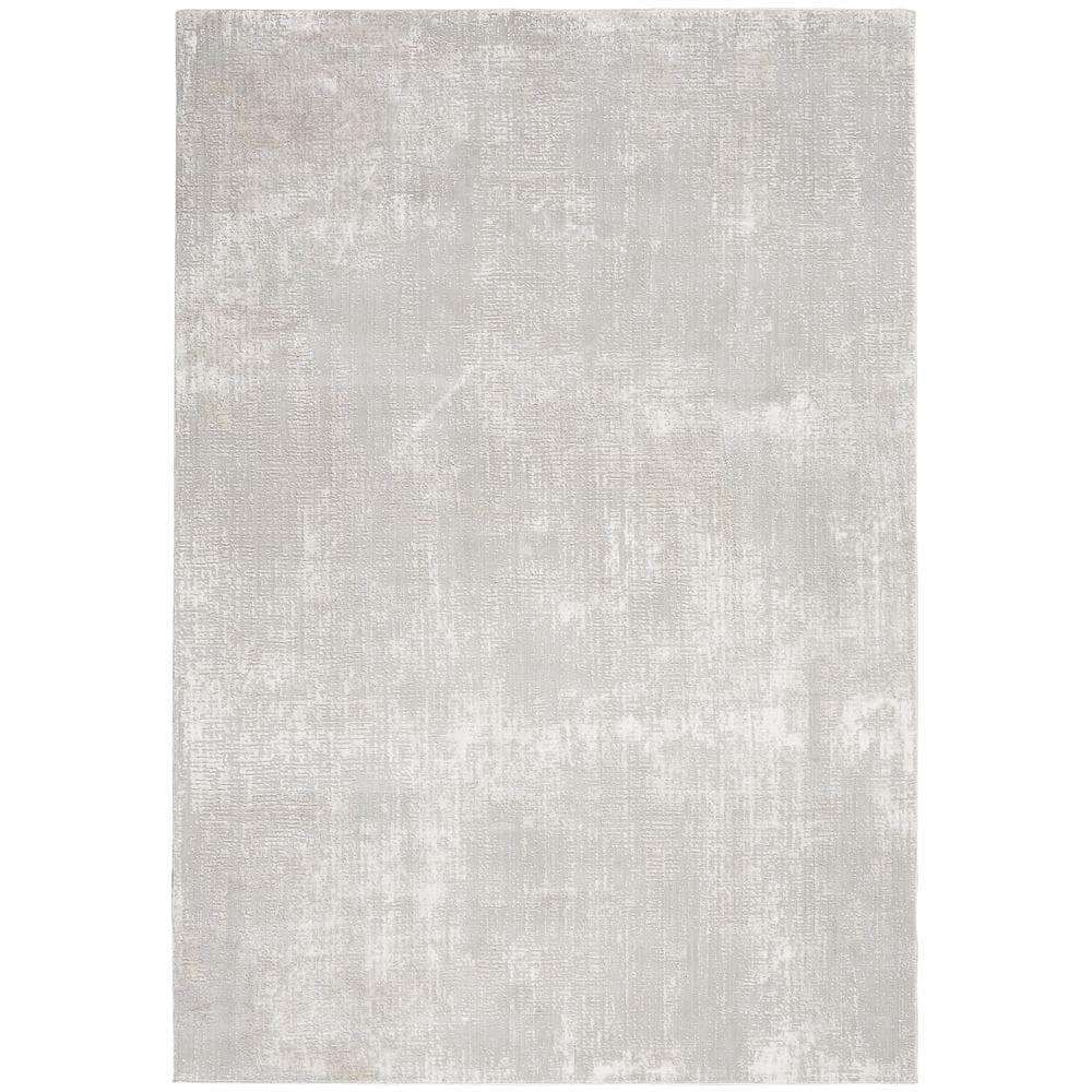 Sleek Textures SLE01 Ivory/Grey Rugs #color_ivory/grey