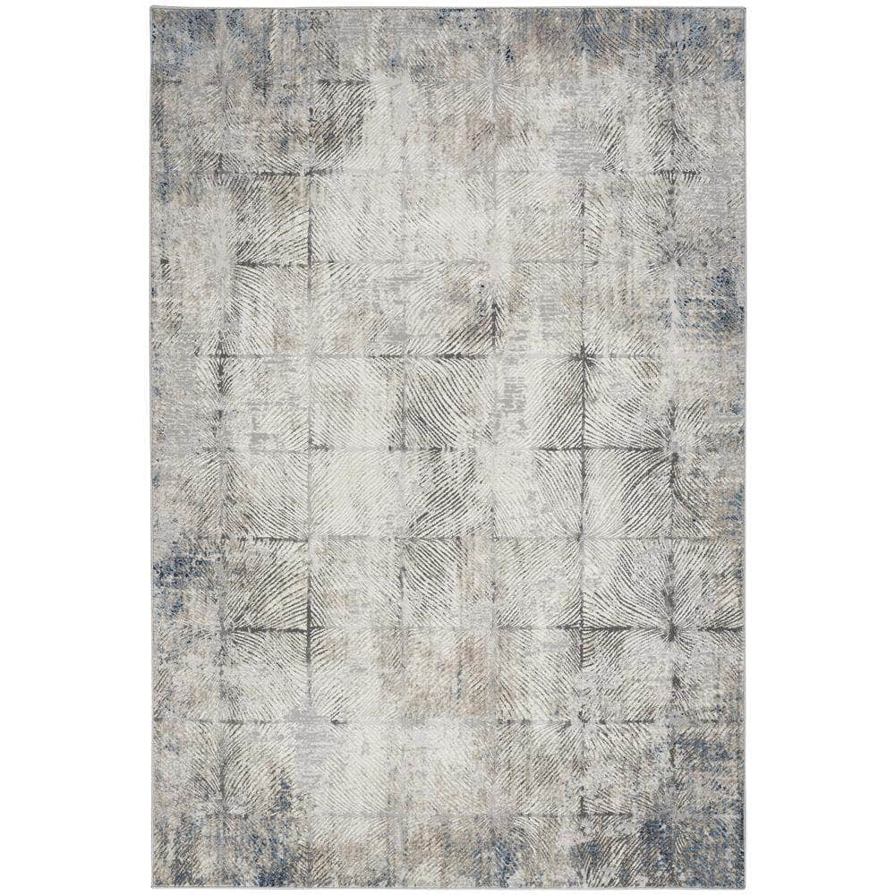 CK022 Infinity IFN03 Ivory Grey Rugs #color_ivory grey