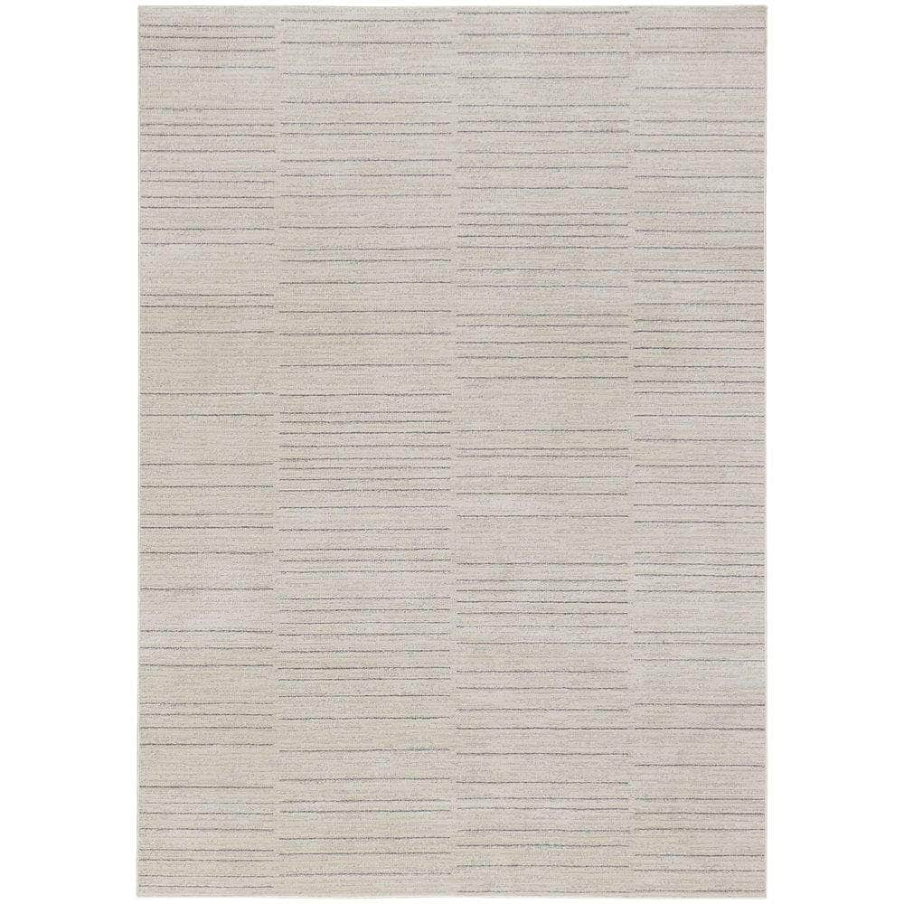 Santa Cruz SCZ02 Ivory Grey Rug #color_ivory grey