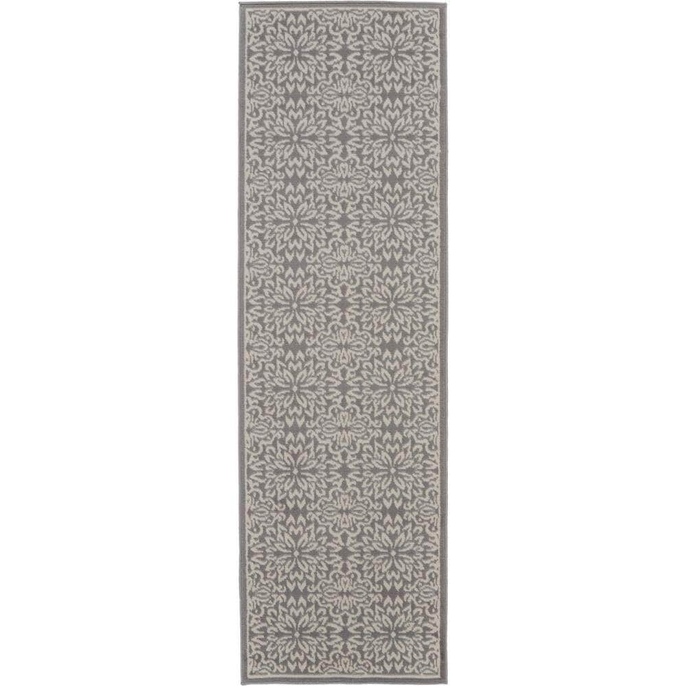 Jubilant JUB06 Ivory/Grey Rugs #color_ivory/grey