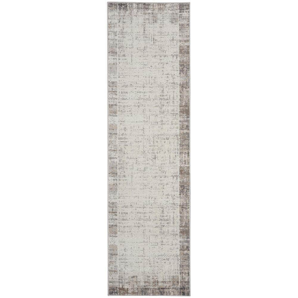 Elation ETN05 Ivory Grey Rugs #color_ivory grey