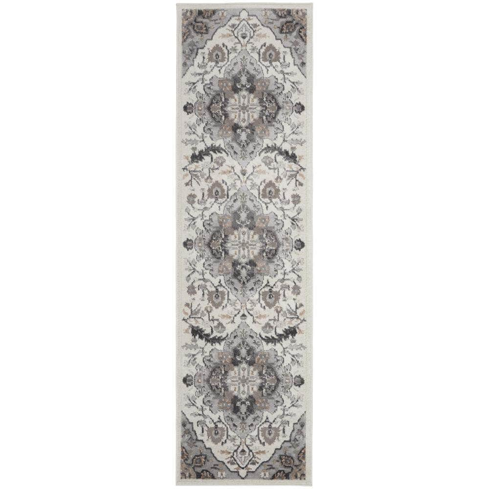 Elation ETN09 Ivory Grey Rugs #color_ivory grey