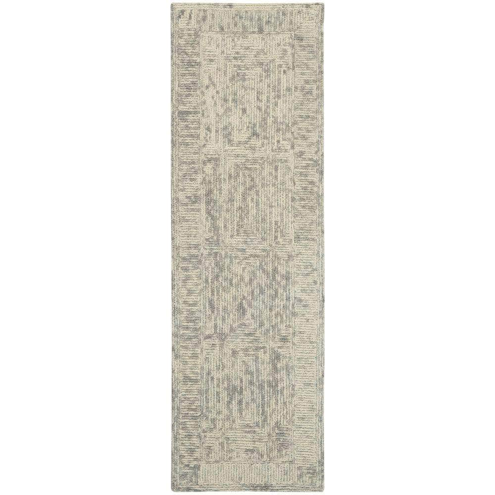 Vail VAI04 Ivory/Grey/Teal Rugs #color_ivory/grey/teal