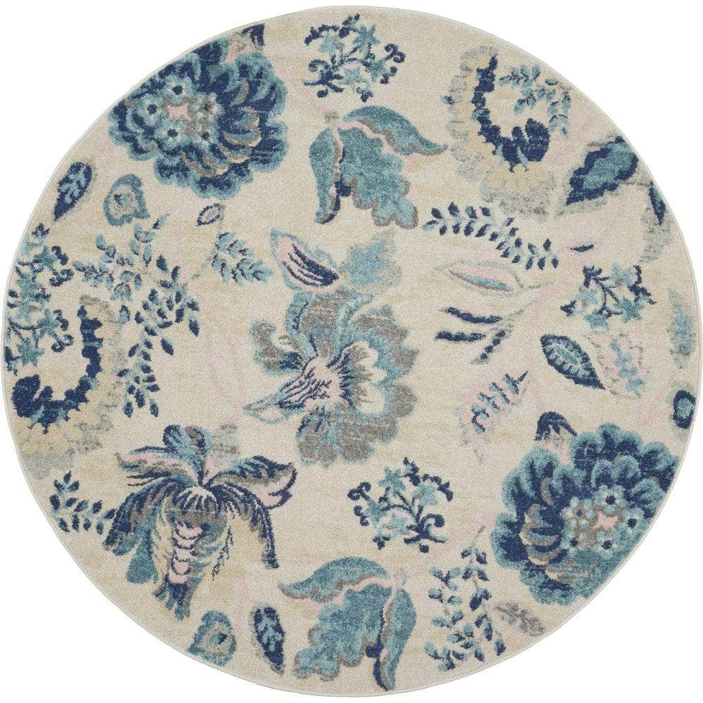 Tranquil TRA02 Ivory/Light Blue Rugs #color_ivory/light blue