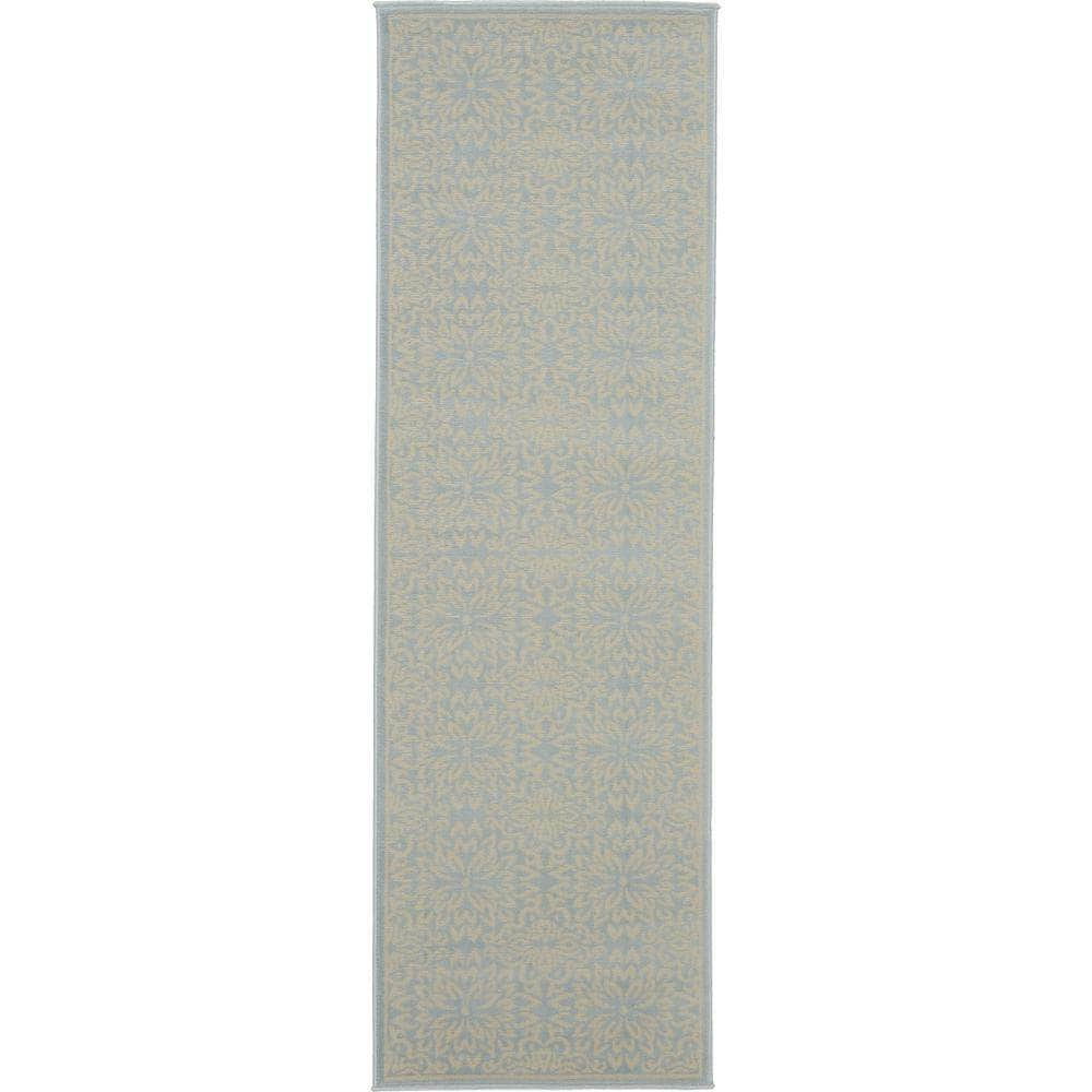 Jubilant JUB06 Ivory/Light Blue Rugs #color_ivory/light blue