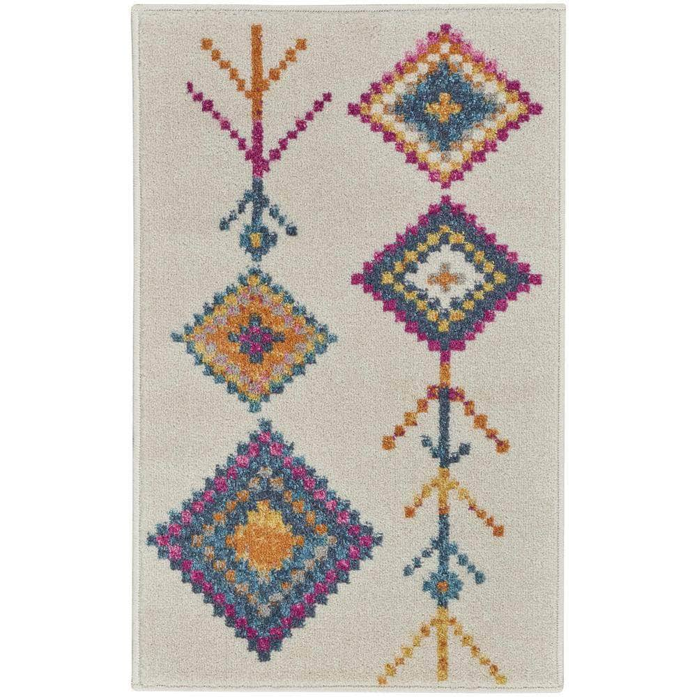 Passion PSN46 Ivory/Multi Rugs #color_ivory/multi