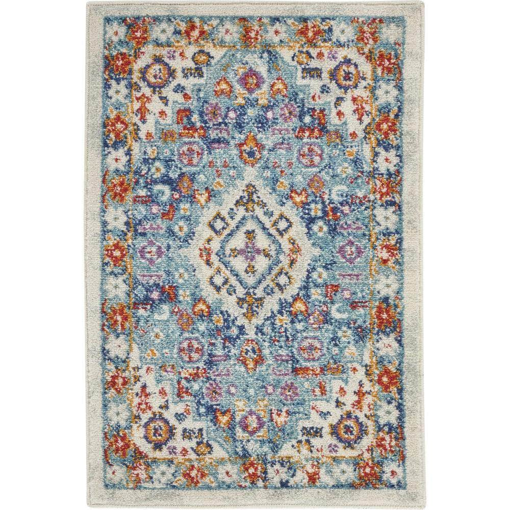 Passion PSN29 Ivory/Multi Rugs #color_ivory/multi