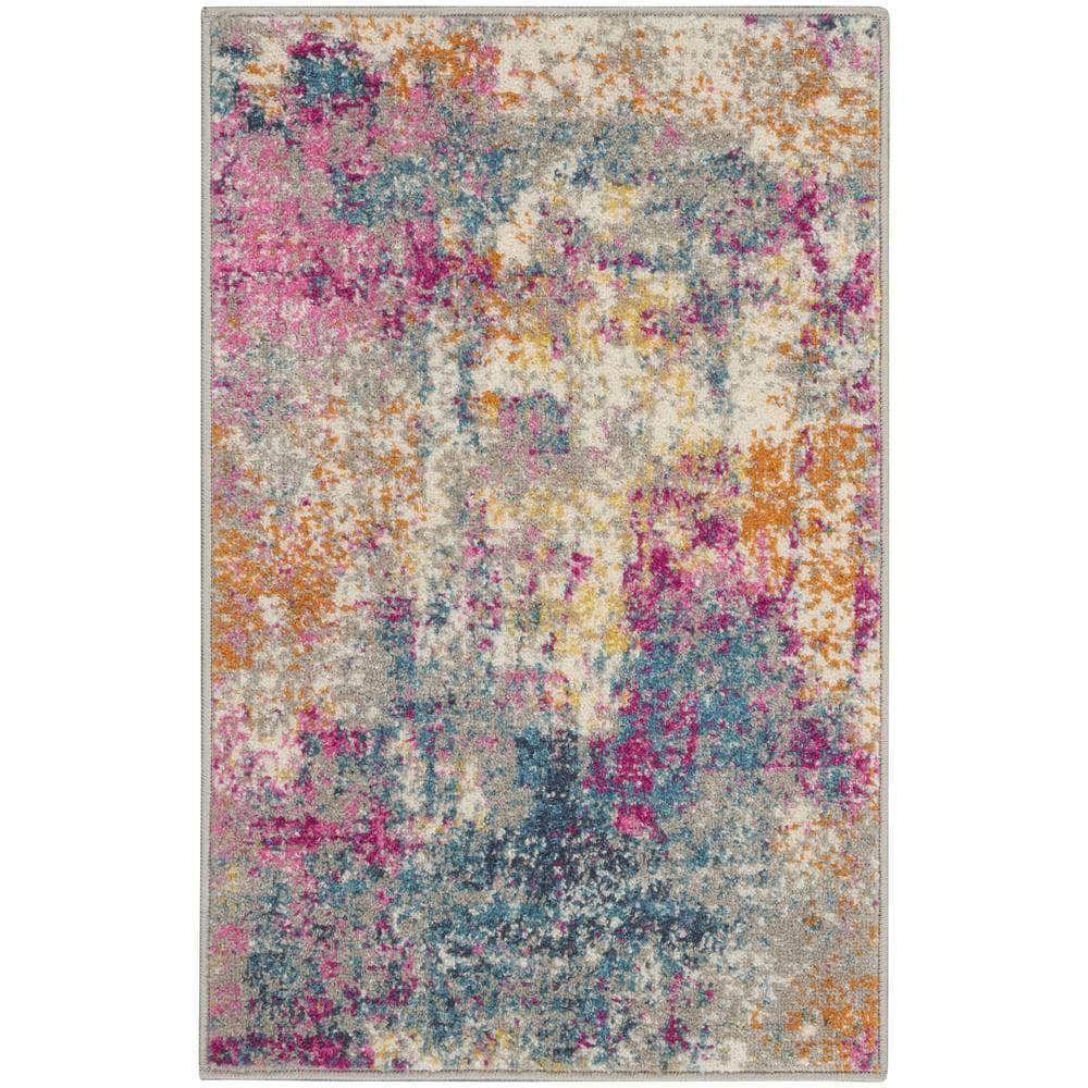 Passion PSN36 Ivory/Multi Rugs #color_ivory/multi