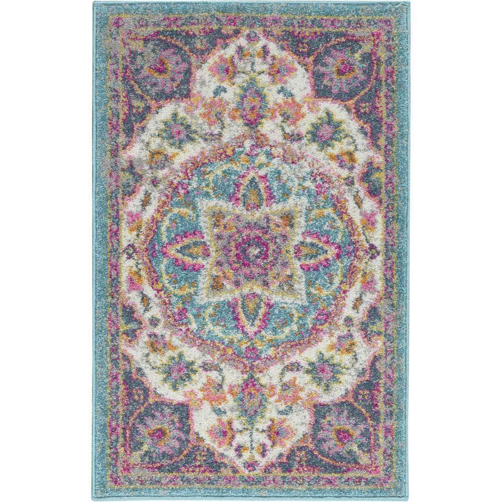 Passion PSN22 Ivory/Multi Rugs #color_ivory/multi