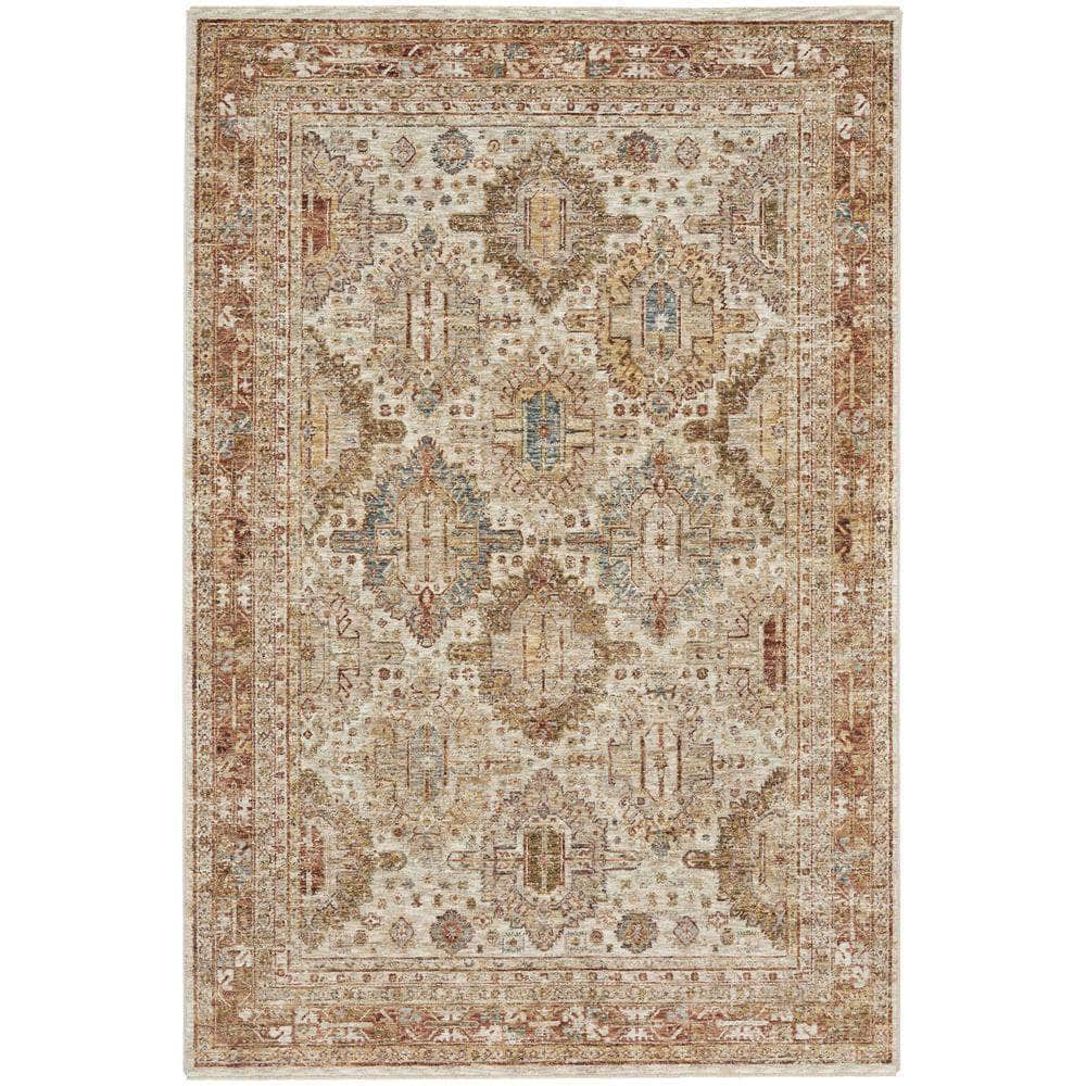 Petra PTR01 Ivory/Multi Rugs #color_ivory/multi