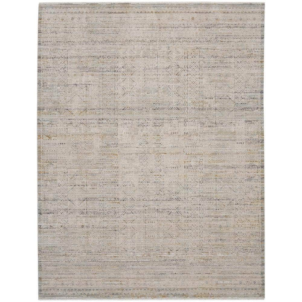 Nyle NYE06 Ivory Multicolor Rugs #color_ivory multicolor