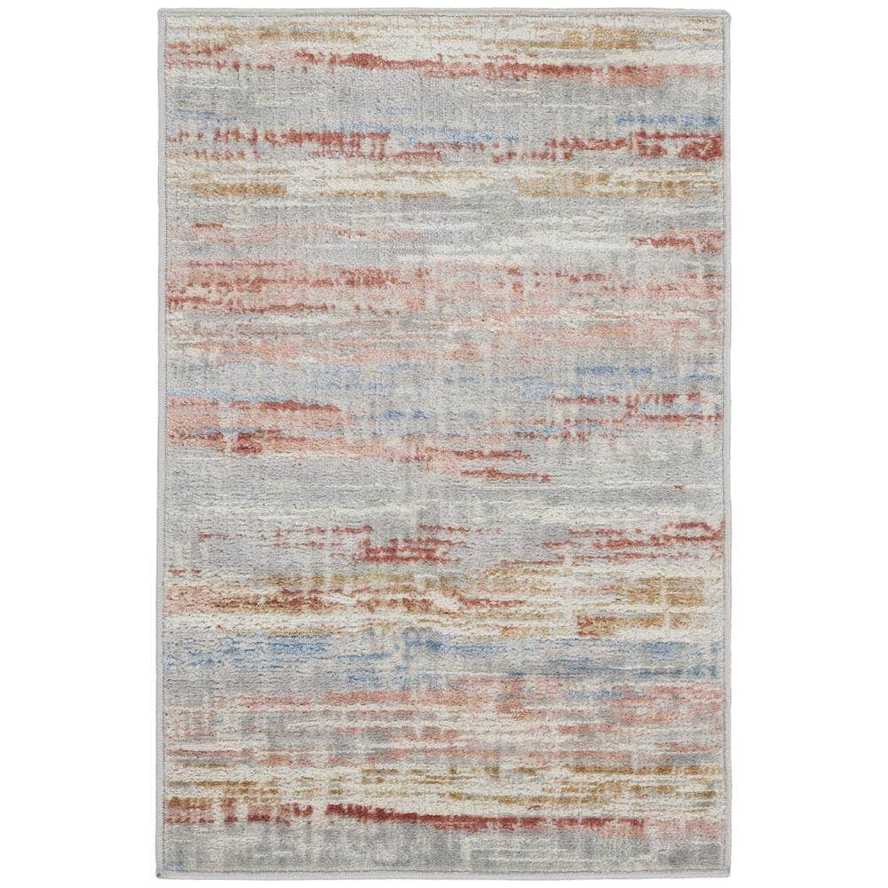 Elation ETN01 Ivory Multicolor Rugs #color_ivory multicolor