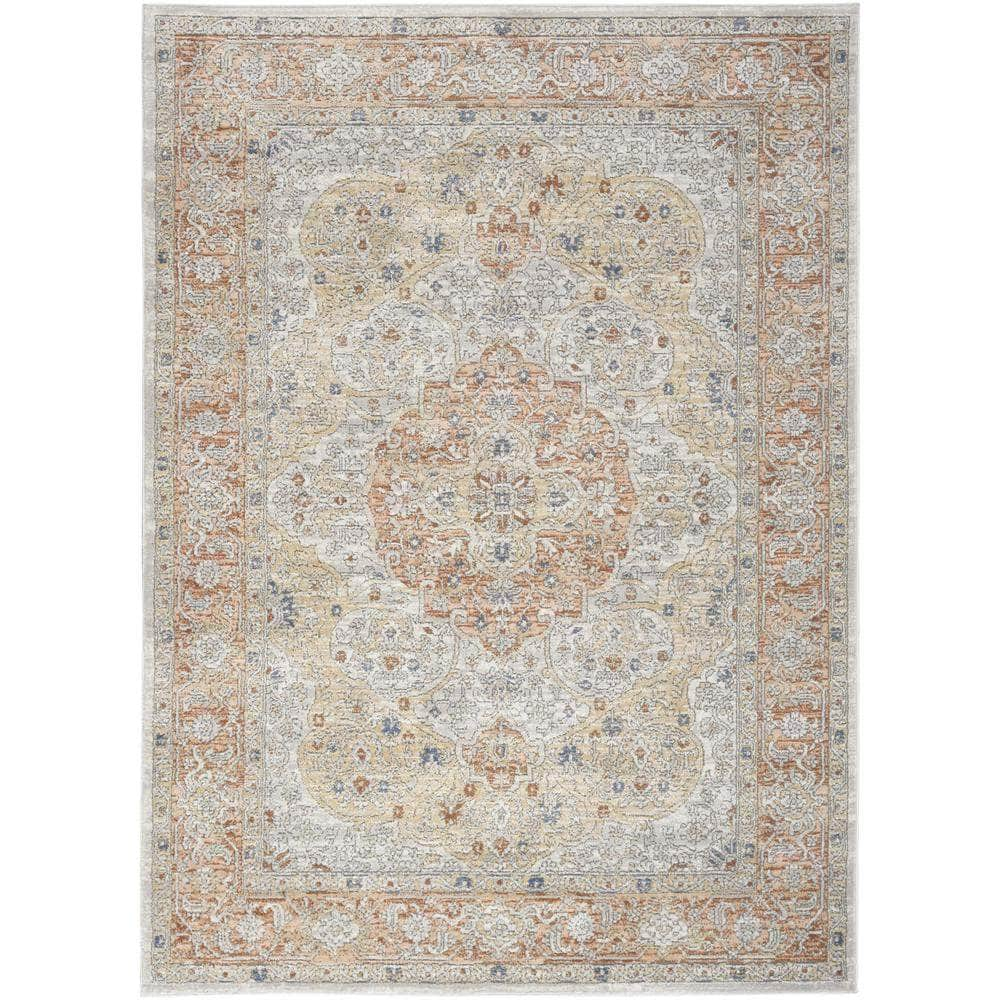 Series 4 SR404 Ivory Multicolor Rugs #color_ivory multicolor