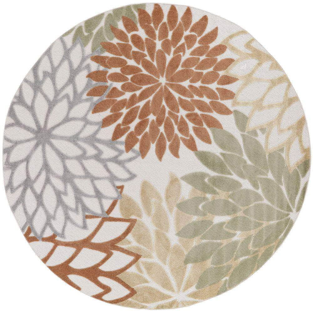 Aloha ALH05 Ivory Multicolor Rug #color_ivory multicolor