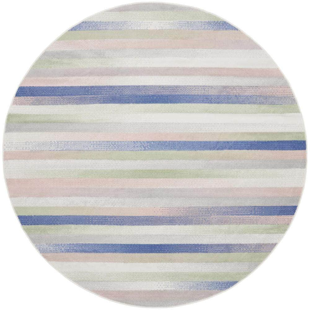 Whimsicle WHS12 Ivory Multicolor Rugs #color_ivory multicolor