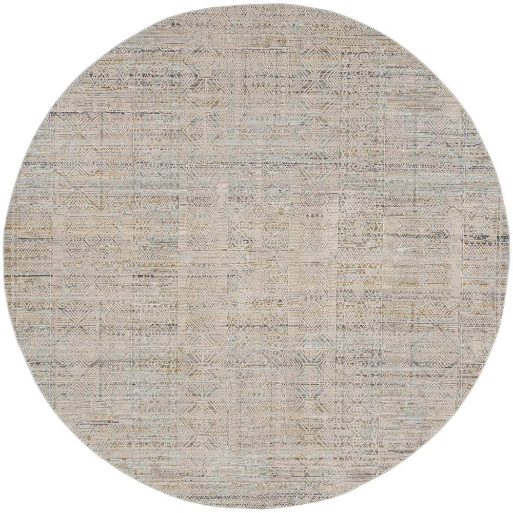 Nyle NYE06 Ivory Multicolor Rugs #color_ivory multicolor