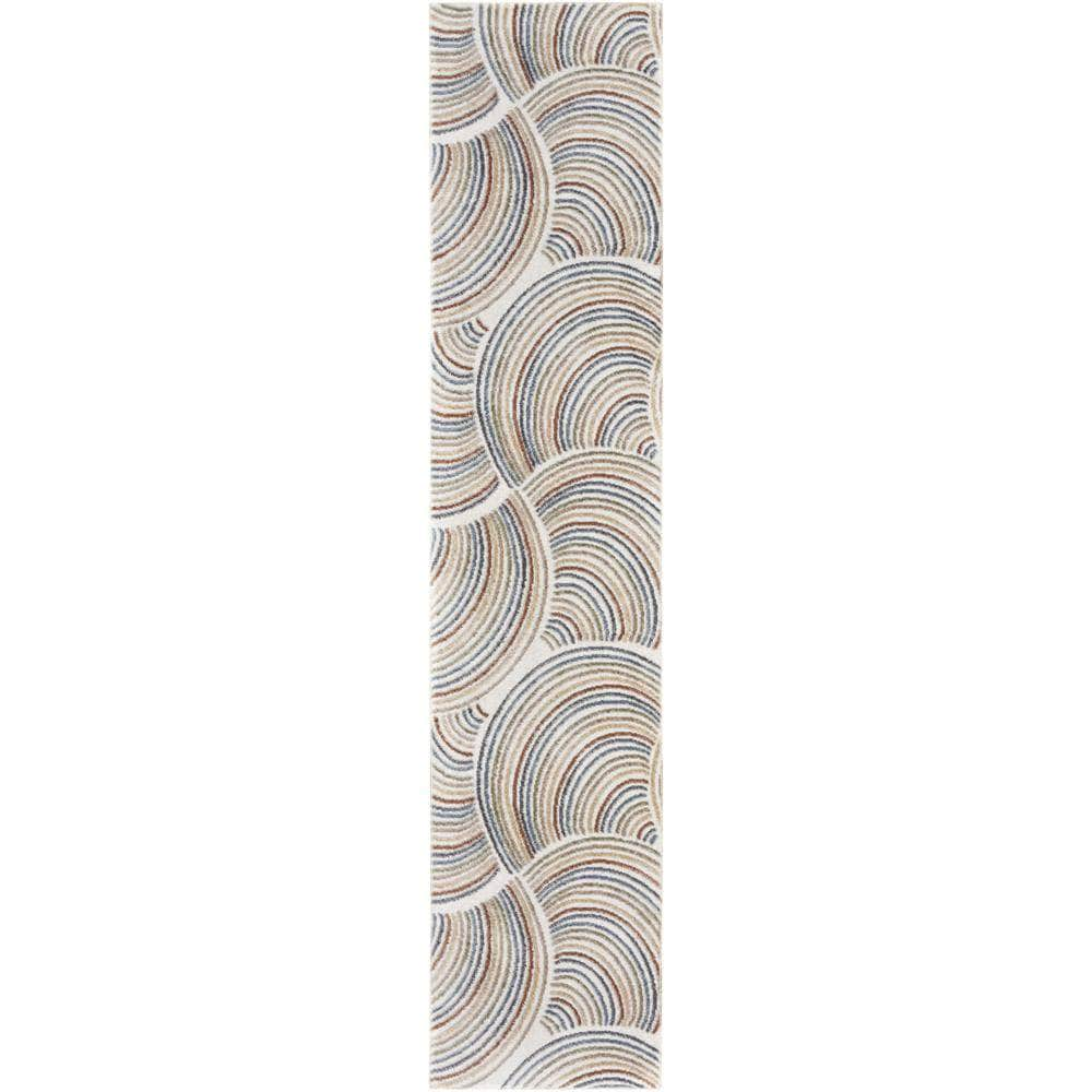 Astra Machine Washable ASW08 Ivory Multicolor Rugs #color_ivory multicolor