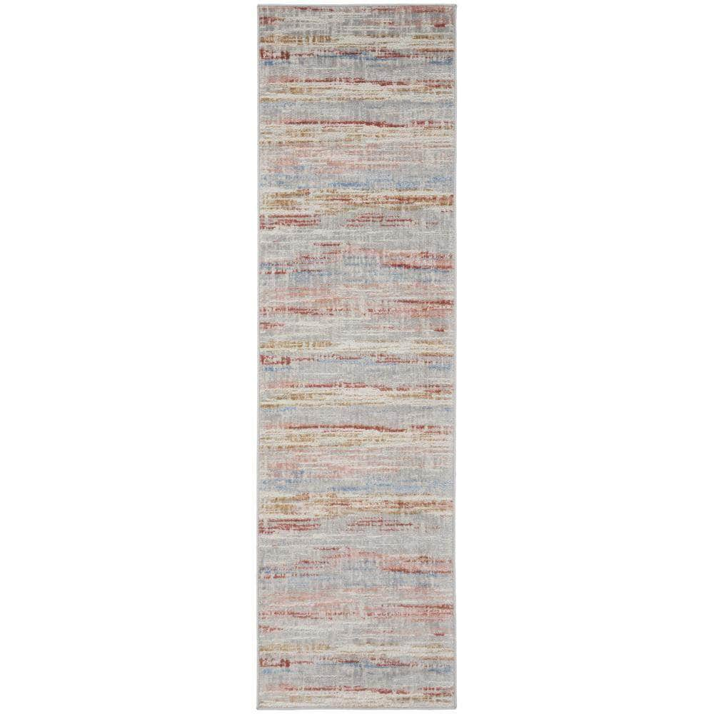 Elation ETN01 Ivory Multicolor Rugs #color_ivory multicolor