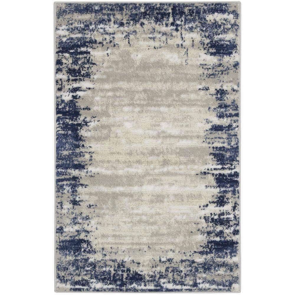 Cyrus CYR04 Ivory/Navy Rugs #color_ivory/navy