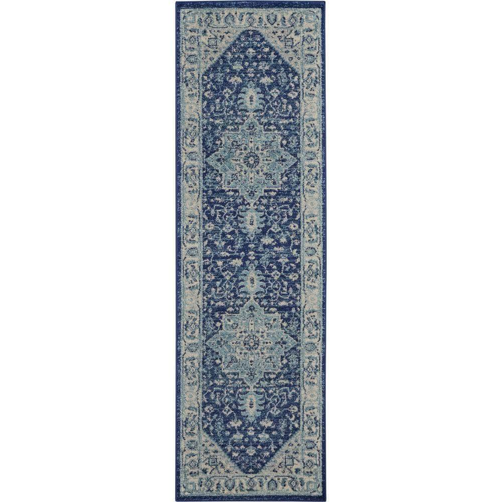 Tranquil TRA06 Ivory/Navy Rugs #color_ivory/navy