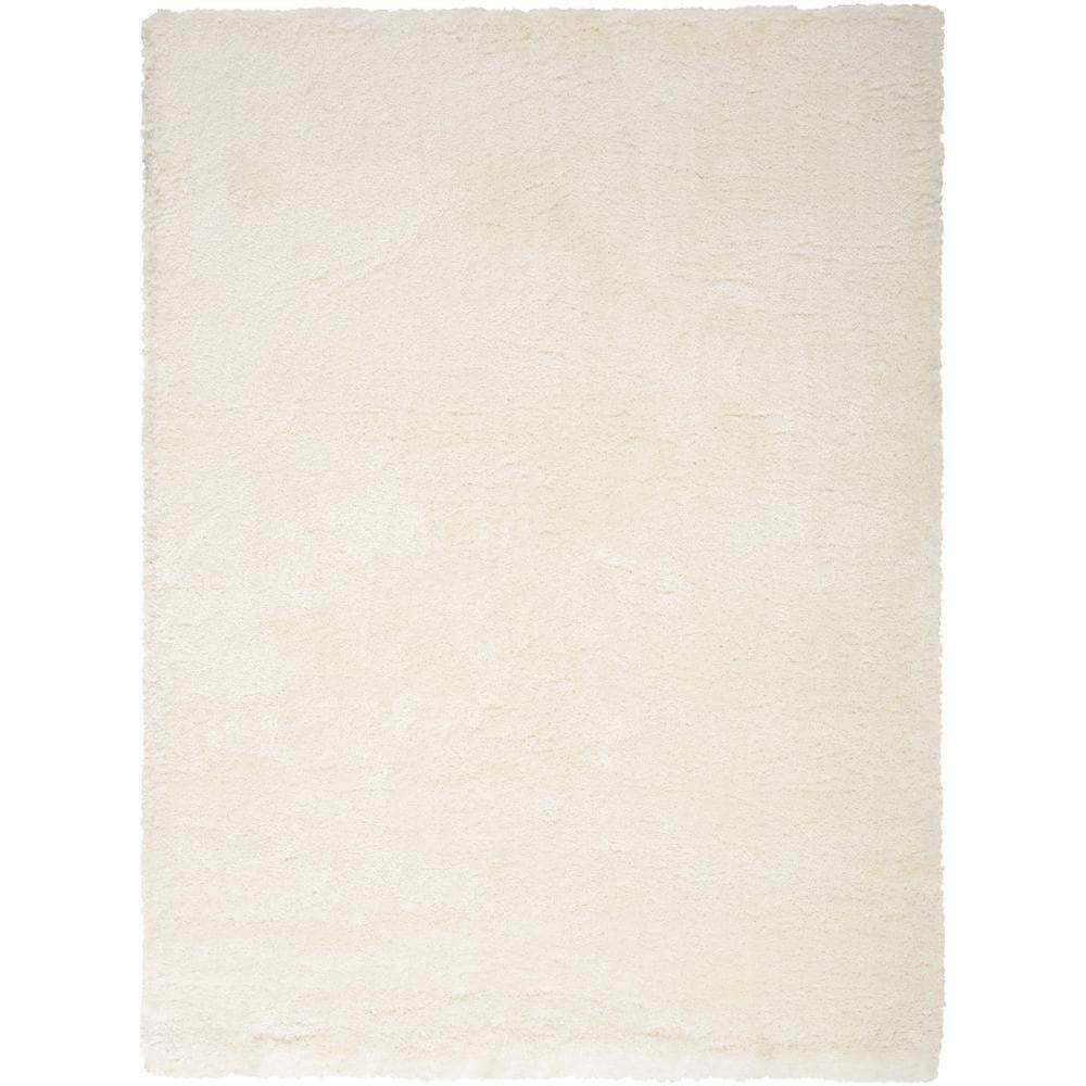 Luxurious Shag LXR05 Ivory Rugs #color_ivory