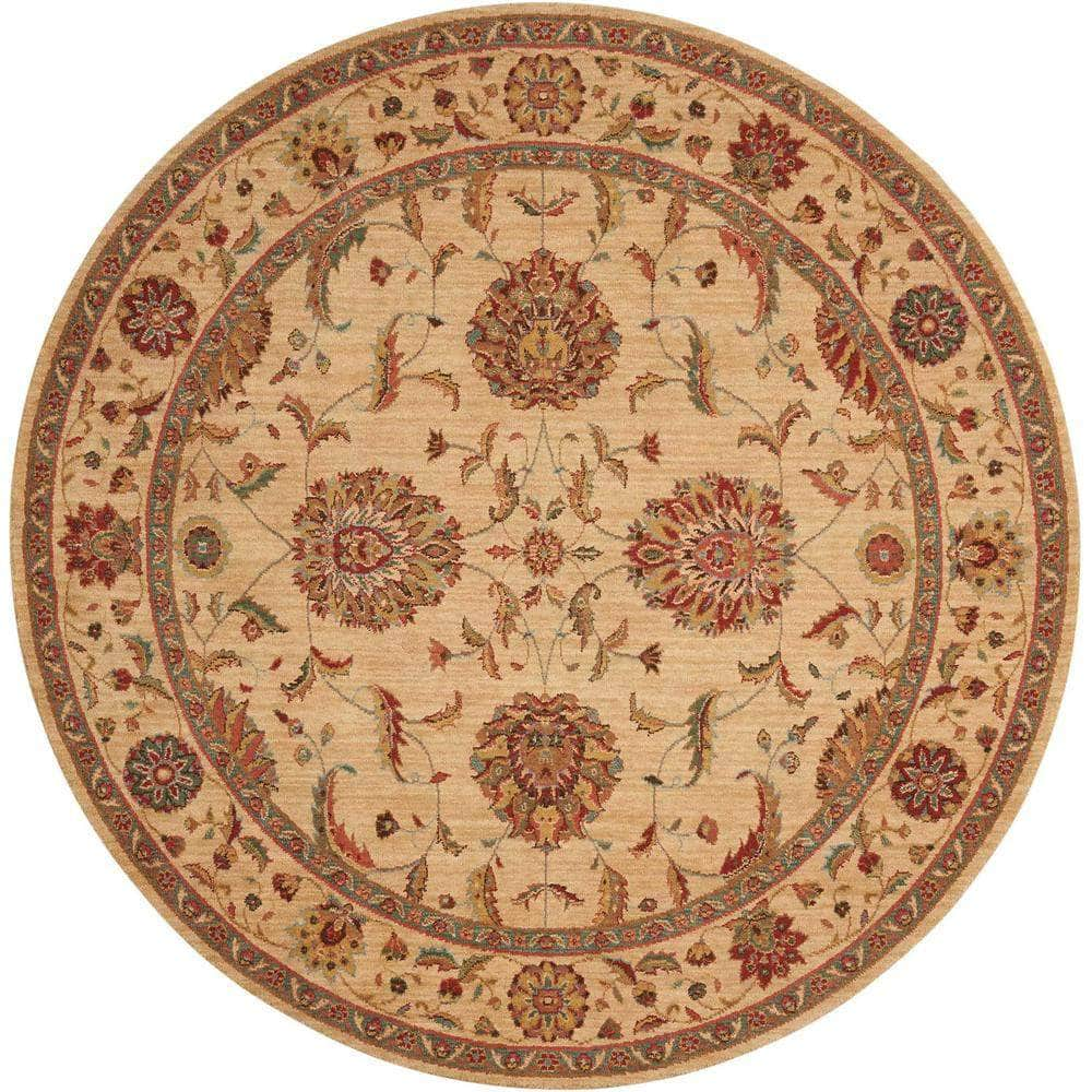 Living Treasures LI04 Ivory Rugs #color_ivory