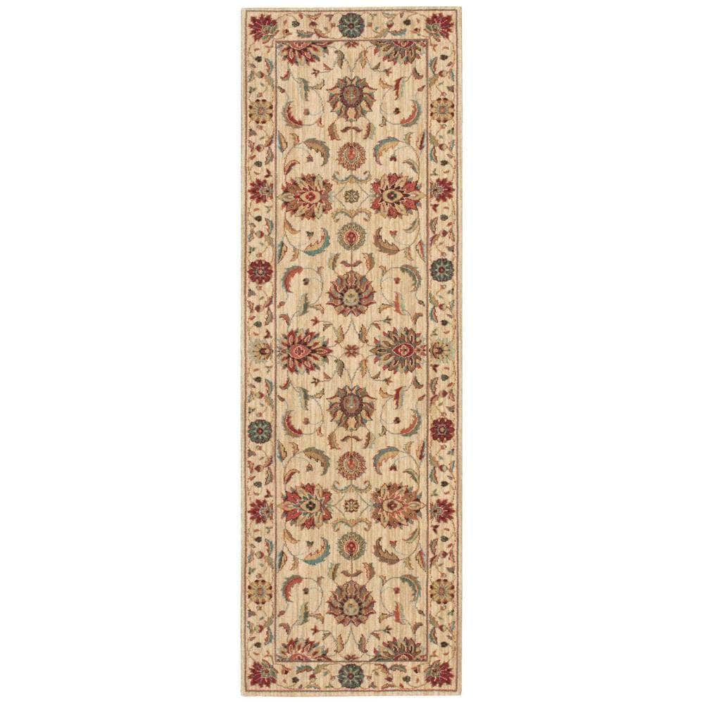 Living Treasures LI04 Ivory Rugs #color_ivory