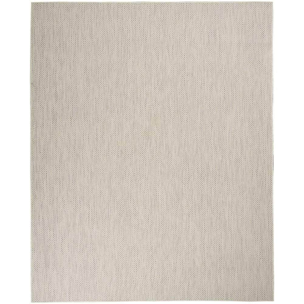 Courtyard COU01 Ivory Silver Rug #color_ivory silver