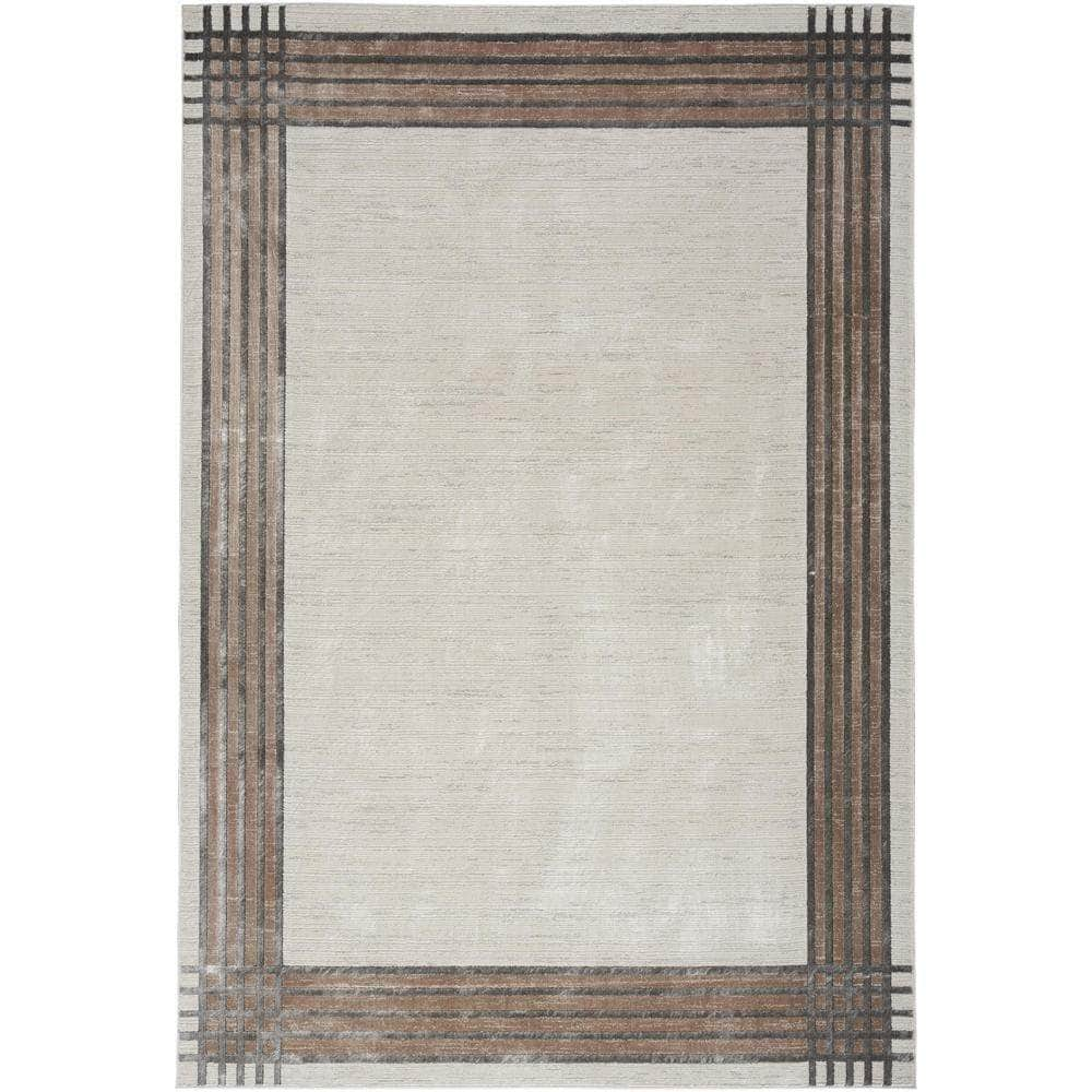 Desire DSR01 Ivory Silver Rugs #color_ivory silver