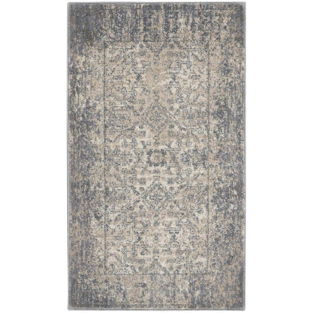 Moroccan Celebration KI3M1 Ivory/Slate Rugs #color_ivory/slate