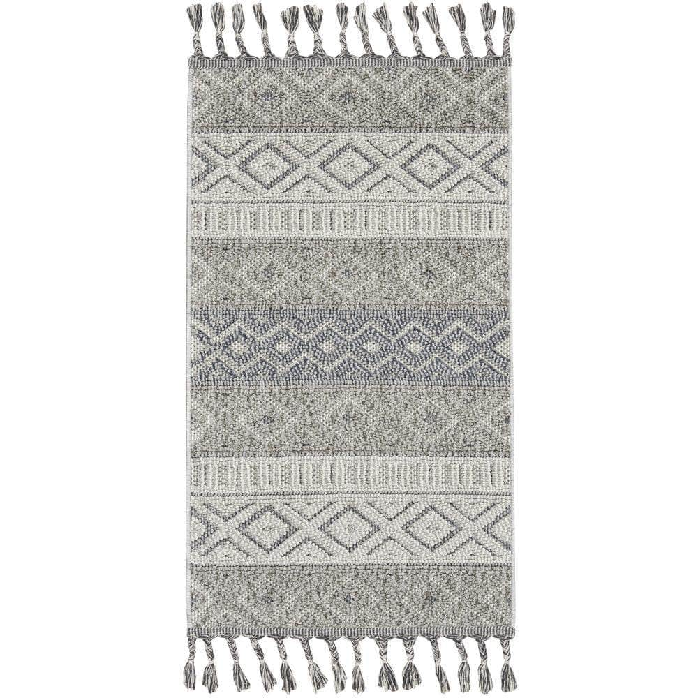 Elwood ELW03 Ivory/Slate Rugs #color_ivory/slate