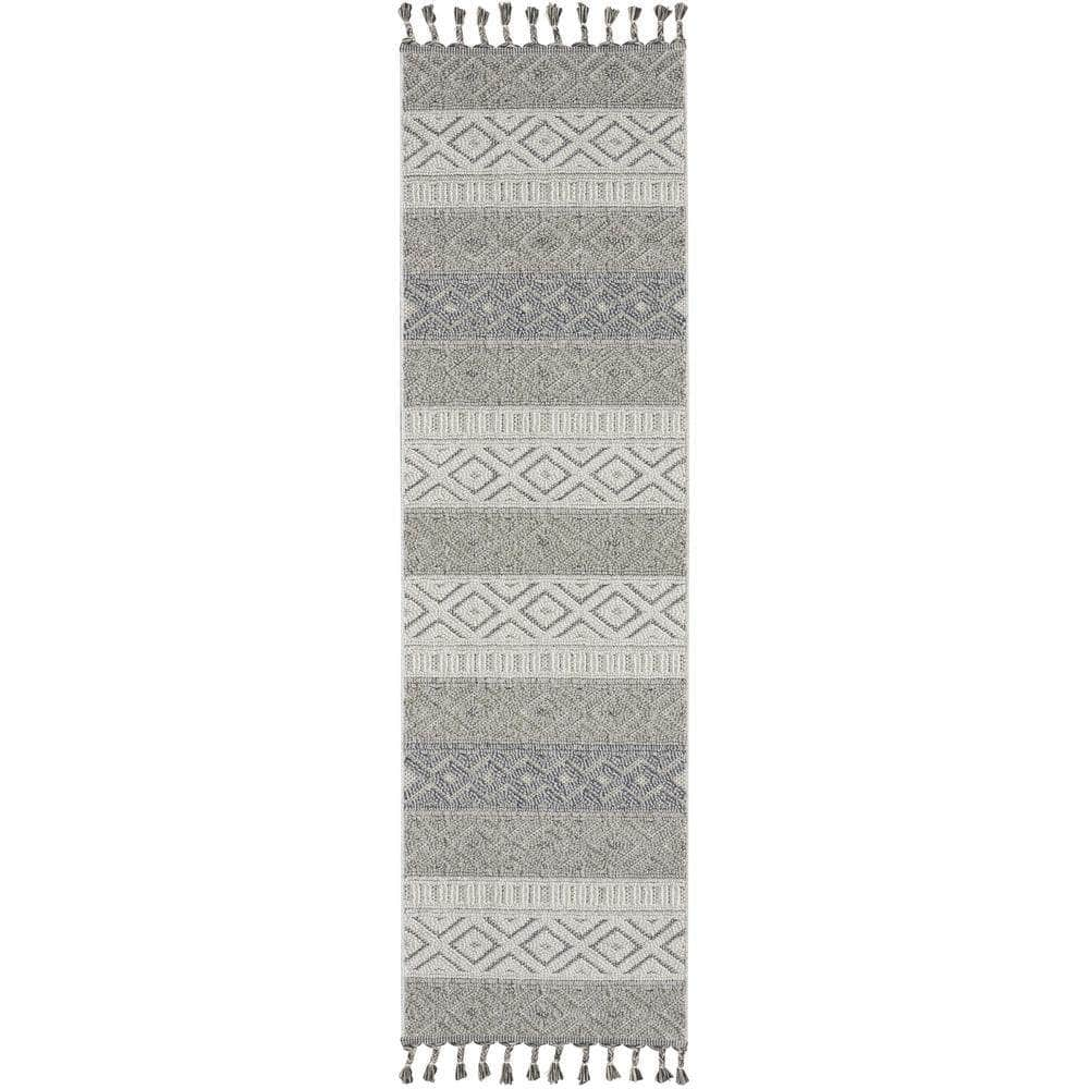 Elwood ELW03 Ivory/Slate Rugs #color_ivory/slate