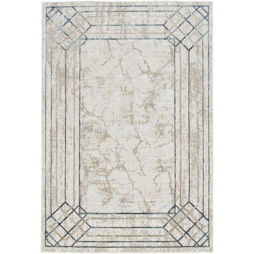 Glam GLM03 Ivory Taupe Rugs #color_ivory taupe