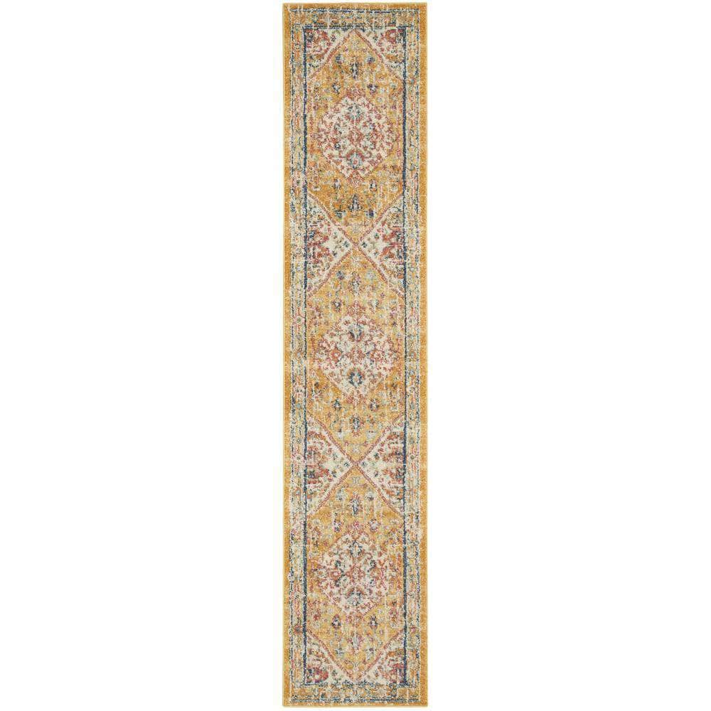 Passion PSN23 Ivory/Yellow Rugs #color_ivory/yellow