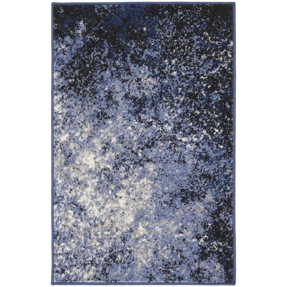 Passion PSN10 Light Blue Black Rugs #color_light blue black