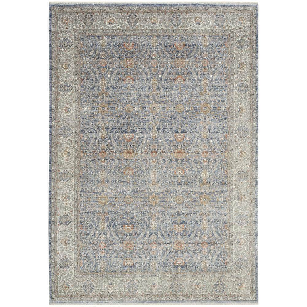 Starry Nights STN08 Light Blue Rugs #color_light blue