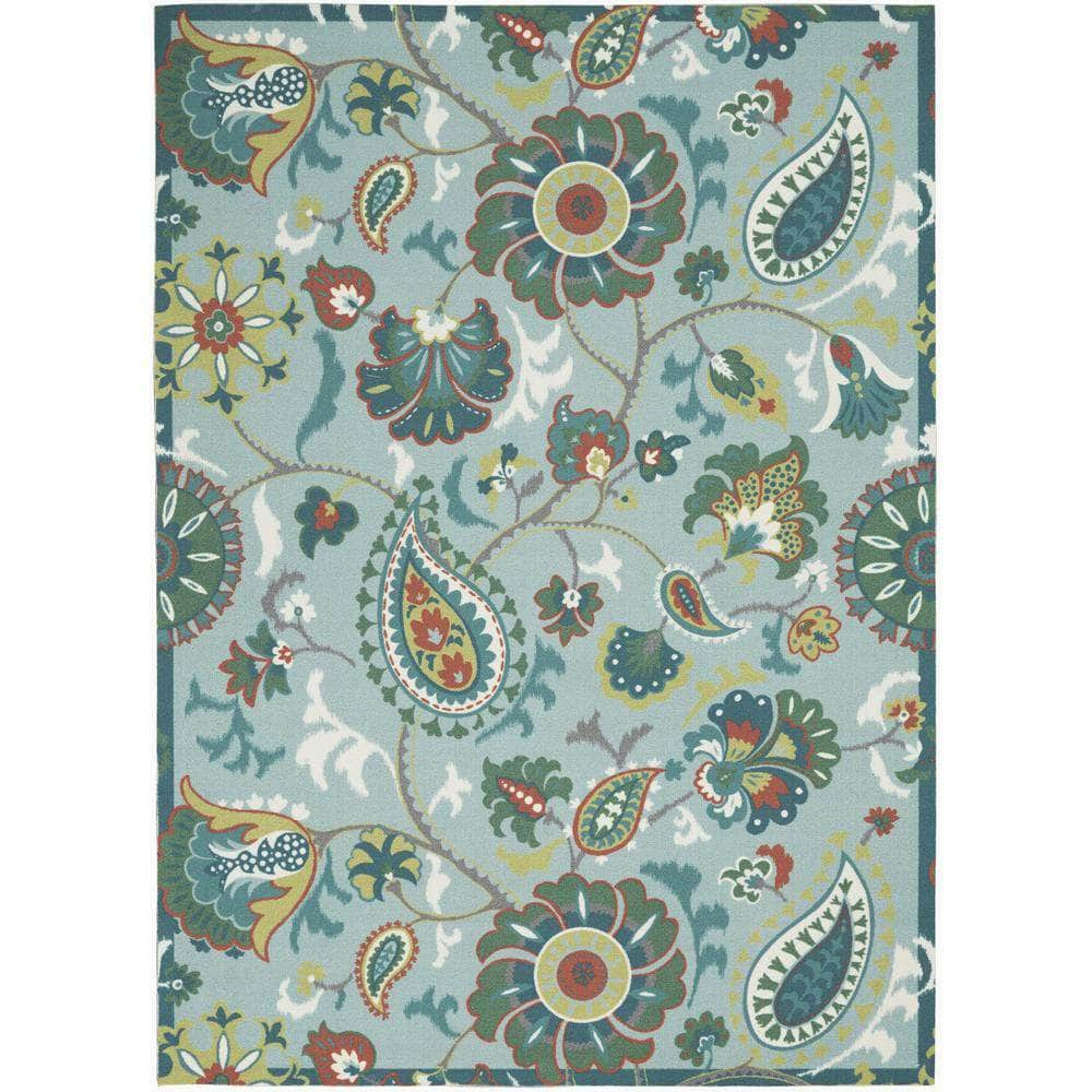 Sun & Shade SND73 Light Blue Rugs #color_light blue